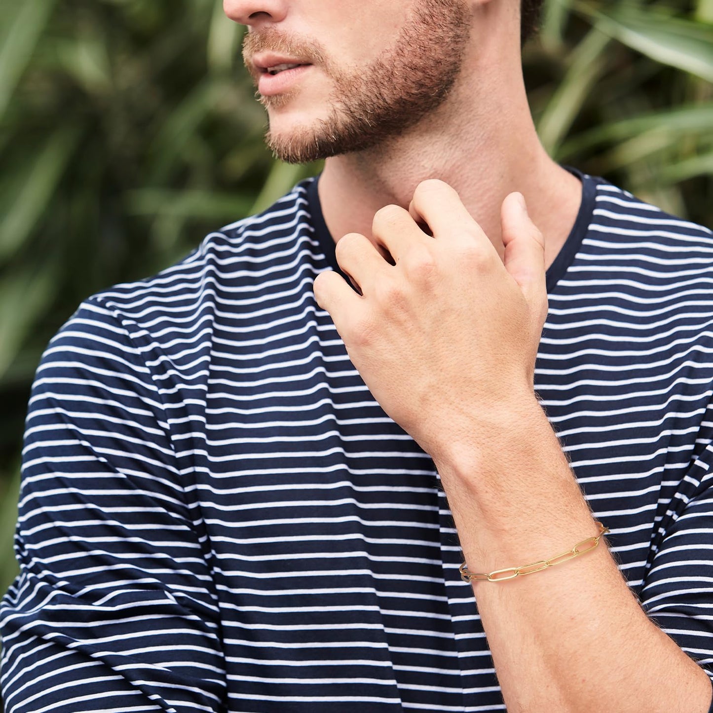 14K Gold Bracelets for Women Non Tarnish Bracelet for Men Paperclip Gold Chain Bracelets 5 Sizes 6.5in-9in Excellent for Stacking and Present